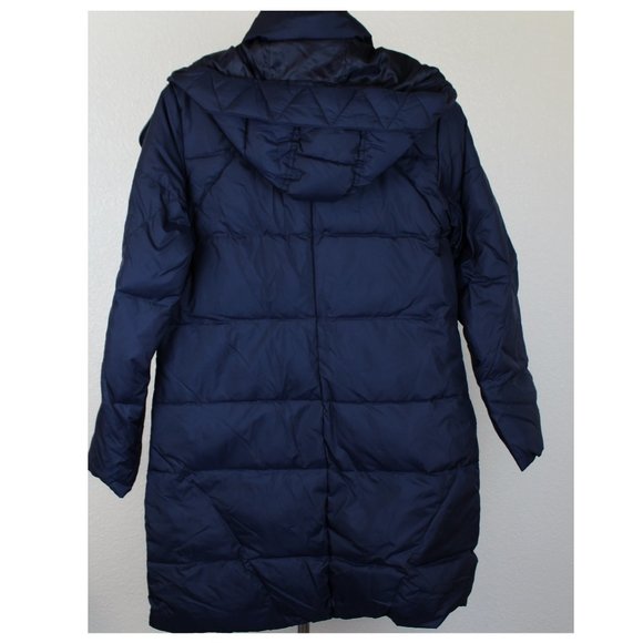 NWT Cole Haan Puffer Down Jacket- with Hood for Cold Weather - Picture 7 of 13
